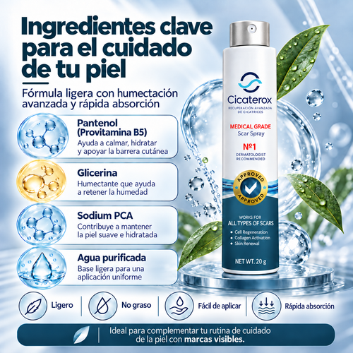 Cicaterox – Spray para Eliminar Cicatrices